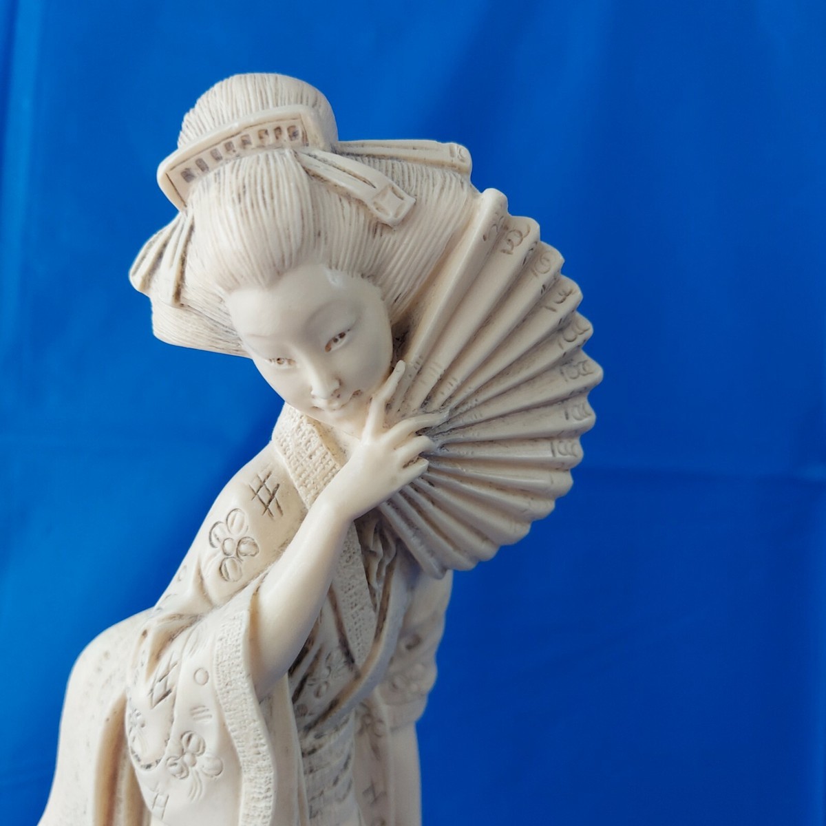 美品　A.SANTINI 聖母マリア像　立像　イタリア製　ヴィンテージ Vintage A. Santini Sculpture Mid Century Geisha Alabaster