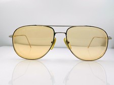 Vintage Nordic Olympic Gray Metal Pilot Sunglasses FRAMES ONLY