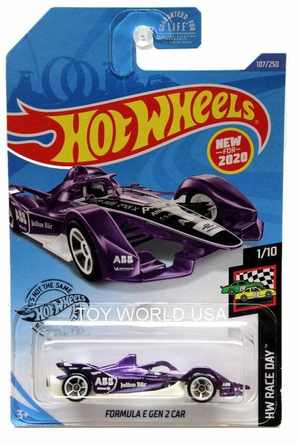 2020 Hot Wheels #107 HW Race Day Formula E Gen 2 Car | eBay
