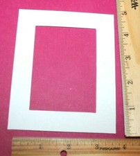 10 RECTANGLE FRAME cardstock paper die cut embellishments