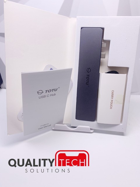 TOTU USB C Hub 8 in 2 Triple Display 