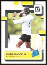 2022 1394B Donruss Rated Rookies Chris Oladokun Rookie Pittsburgh Steelers #376