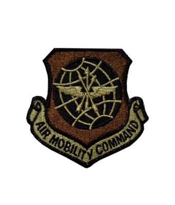 USAF Air Mobility Command OCP Spice Brown W/ Hook fastener Patch (ea ...