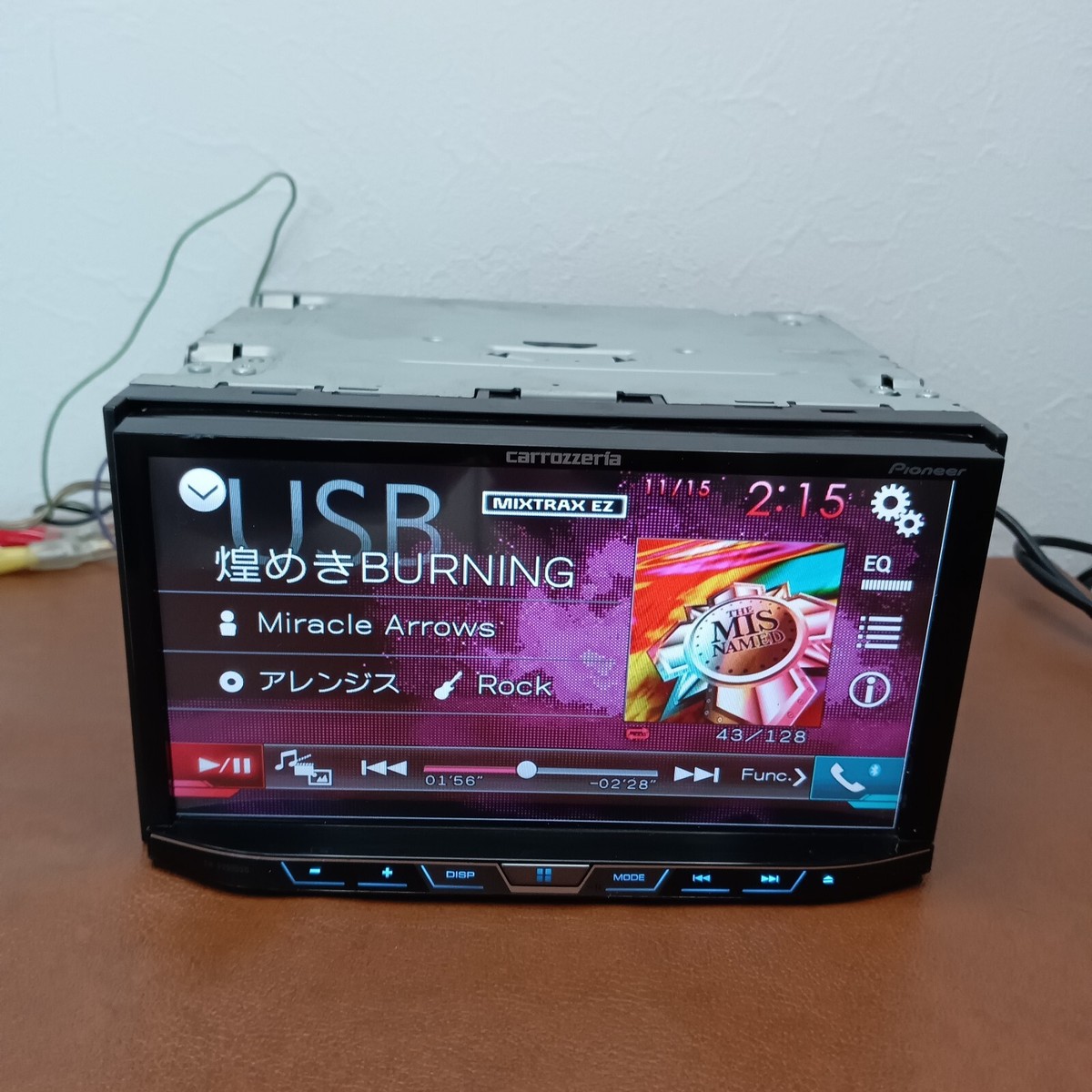 Pioneer Carrozzeria FH-9200DVD Car Audio 2DIN Bluetooth CD