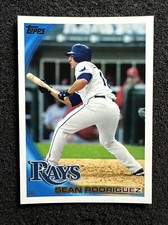 SEAN RODRIGUEZ #540 2010 Topps Baseball QTY Tampa Bay Rays