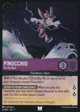 Cold Foil Pinocchio - On the Run 57/204 Uncommon Disney Lorcana