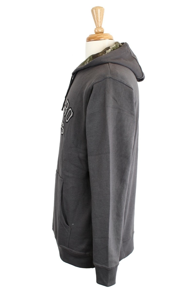 Bass Pro Shops フーディー M チャコールグレー Bass Pro Shops Men's Game Day Hoodie Pullover Fleece
