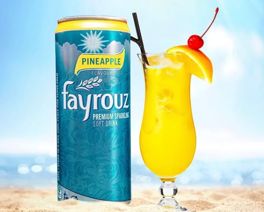 fayrouz tobacco 4 Can of Fayrouz Premium Sparkling Soft Drink is Brewed with barley malt