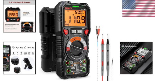 Compact TRMS Digital Multimeter – 1000V & 750V with Multi-Function Capability - Picture 2 of 9