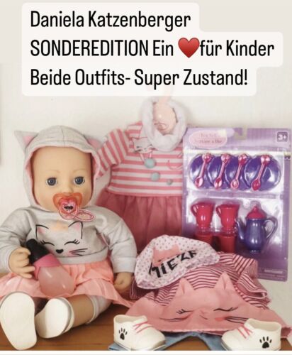 Baby Annabell KATZENBERGER Sonderedition+alle 2 Outfits Katzenberger+Teeservice - Bild 1 von 19