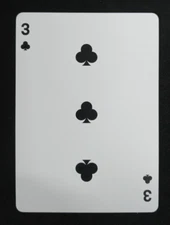 Theory11 Star Wars The Mandalorian Playing Card 3 Clubs