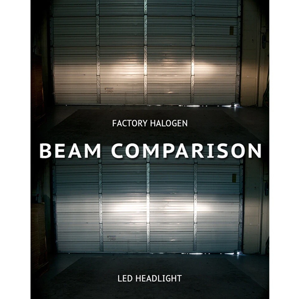 9006 Bombillas LED para Mack Truck Gu4 Gu5 Gu8 2013-2018 2019 repuesto Foto 3 de 4