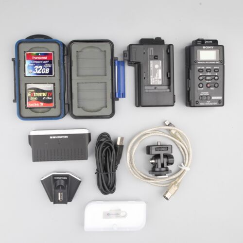 **USED**SONY HVR-MRC1 MRC1K Memory Recording Unit + HVRA-CR1 eBay#2021431