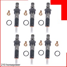 6pcs Diesel 12v Fuel Injectors For Bosch 210hp Performance For Dodge Ram Cummins