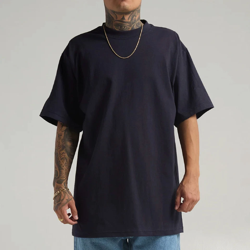 SHAKAWEAR MENS MAX HEAVYWEIGHT SHORT SLEEVE T SHIRTS SHAKA WEAR COTTON TEE SHIRT - Image 2 of 4