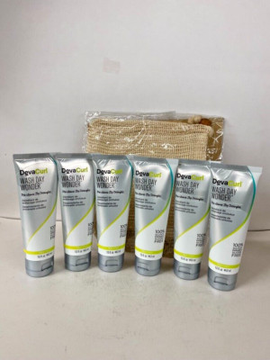 DEVA CURL WASH DAY WONDER  1.5oz  TRAVEL SIZE           6 pack