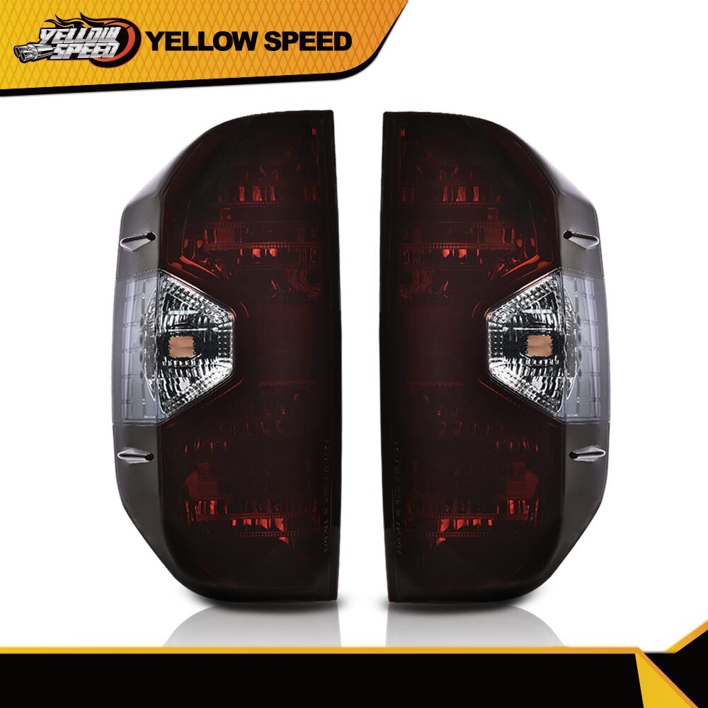 Fit For 2014-2021 Toyota Tundra Pickup Truck Tail Lights Brake Lamps Left+Right
