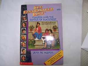 Claudia/Genius Of Elm Street (Paperback) - Paperback, by Ann M. Martin - Good - Picture 1 of 1
