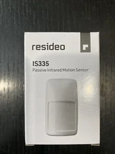 NEW Honeywell Resideo Home IS335 Wired PIR Motion Detector, 40' x 56' , White