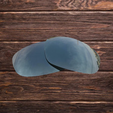 Black Iridium polarized Replacement Lenses for Oakley Split Jacket