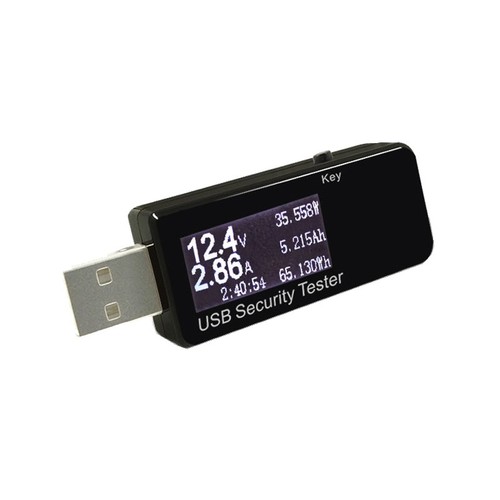 Détecteur LCD USB voltmètre ampèremètre capacité testeur tension courant compteur K - Photo 3/4