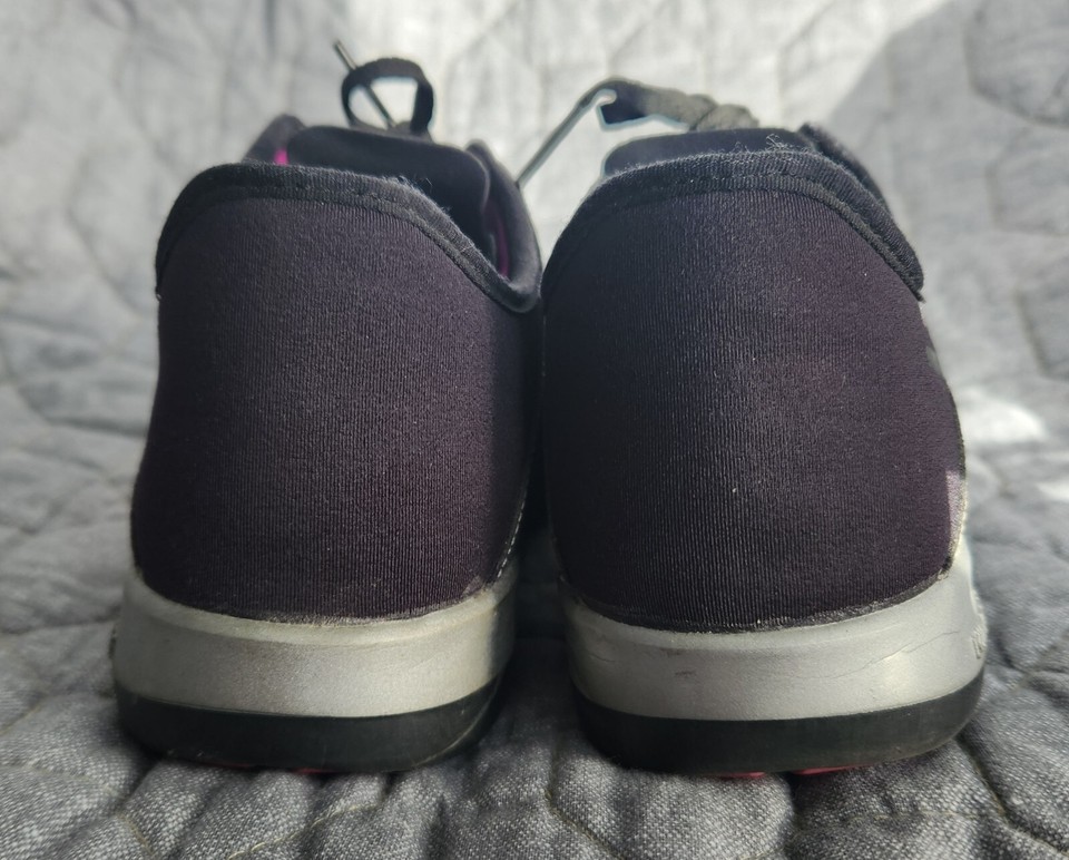 Women's Nike Free TR6 Black/Metallic Silver/Pink Athletic Running Shoes