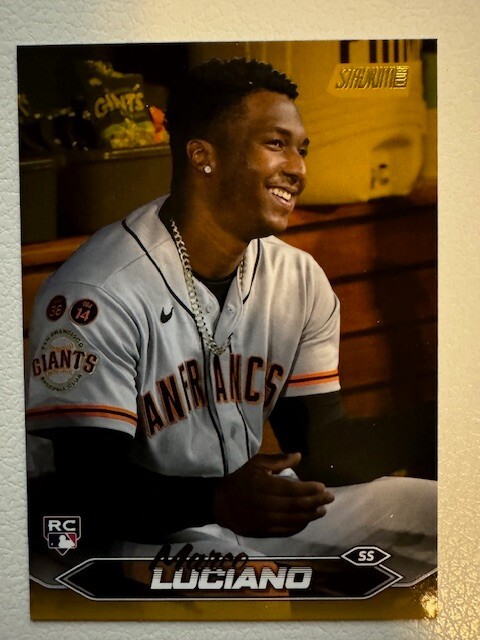 2024 Topps Stadium Club Marco Luciano Gold Foil #224