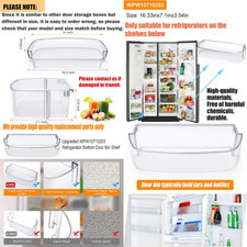 Refrigerator Door Shelf Bin For Whirlpool WPW10710203 WPW10710203VP W10463668