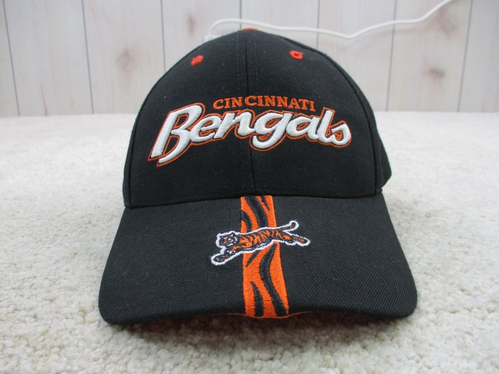 Cincinnati Bengals Hat Cap Strap Back Black NFL Football Casual Adjustable Mens