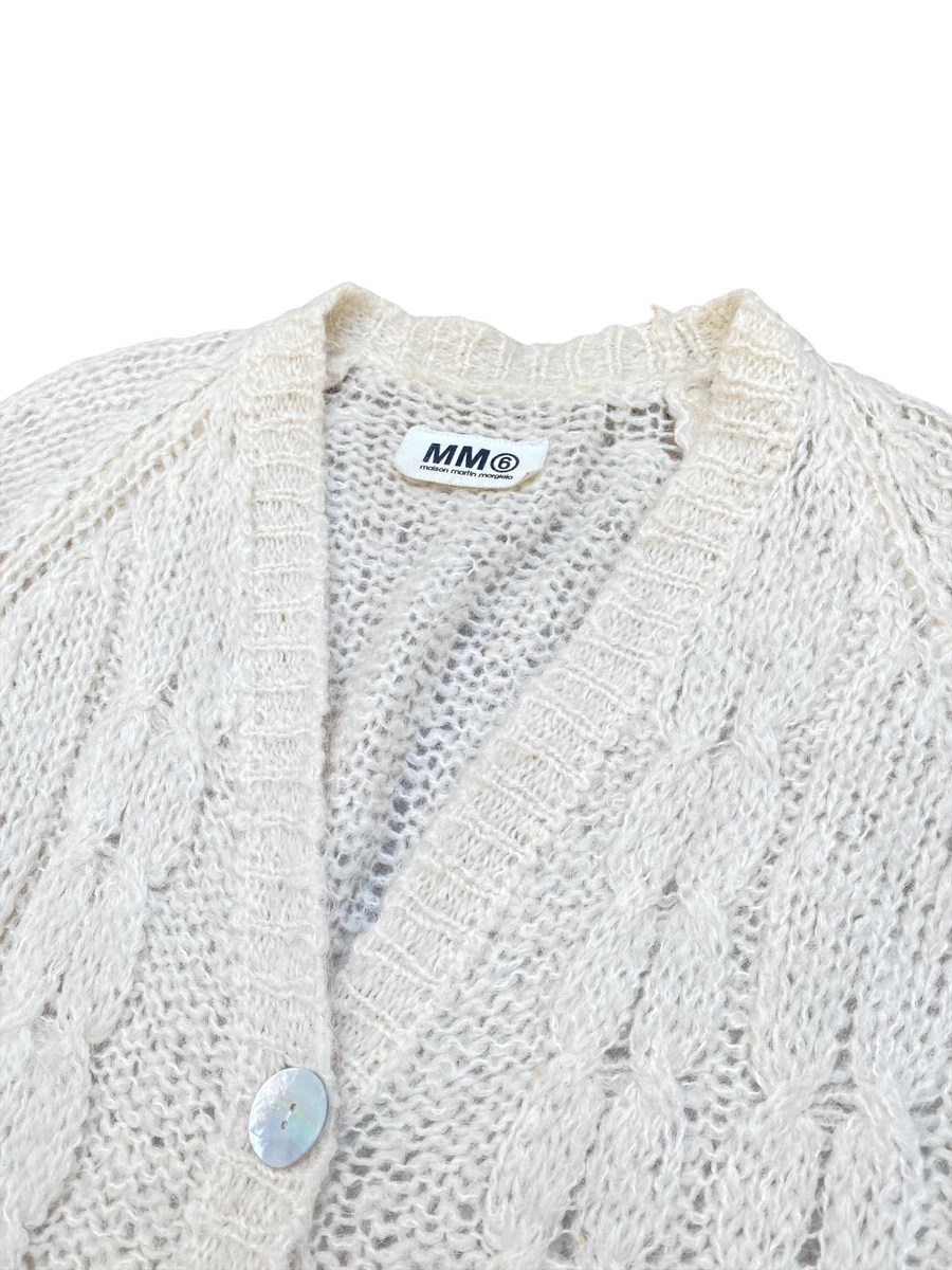 Maison margiela deals mohair cardigan