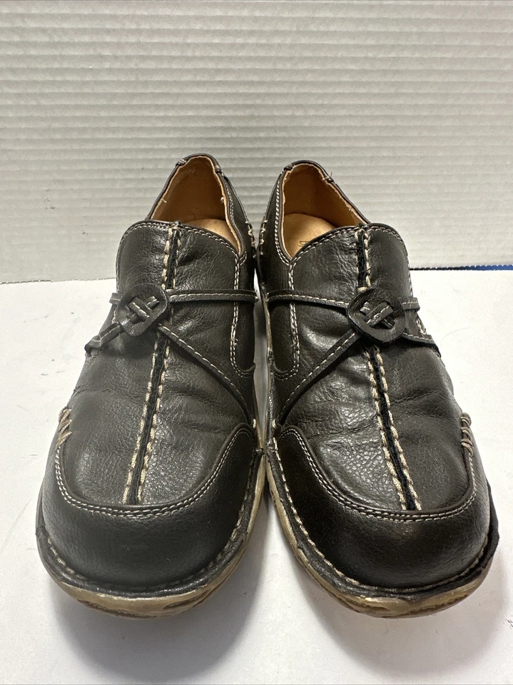 Zapatos zuecos negros para mujer Bjorndal talla 8M G-2 Lk Nu Foto 2 de 4