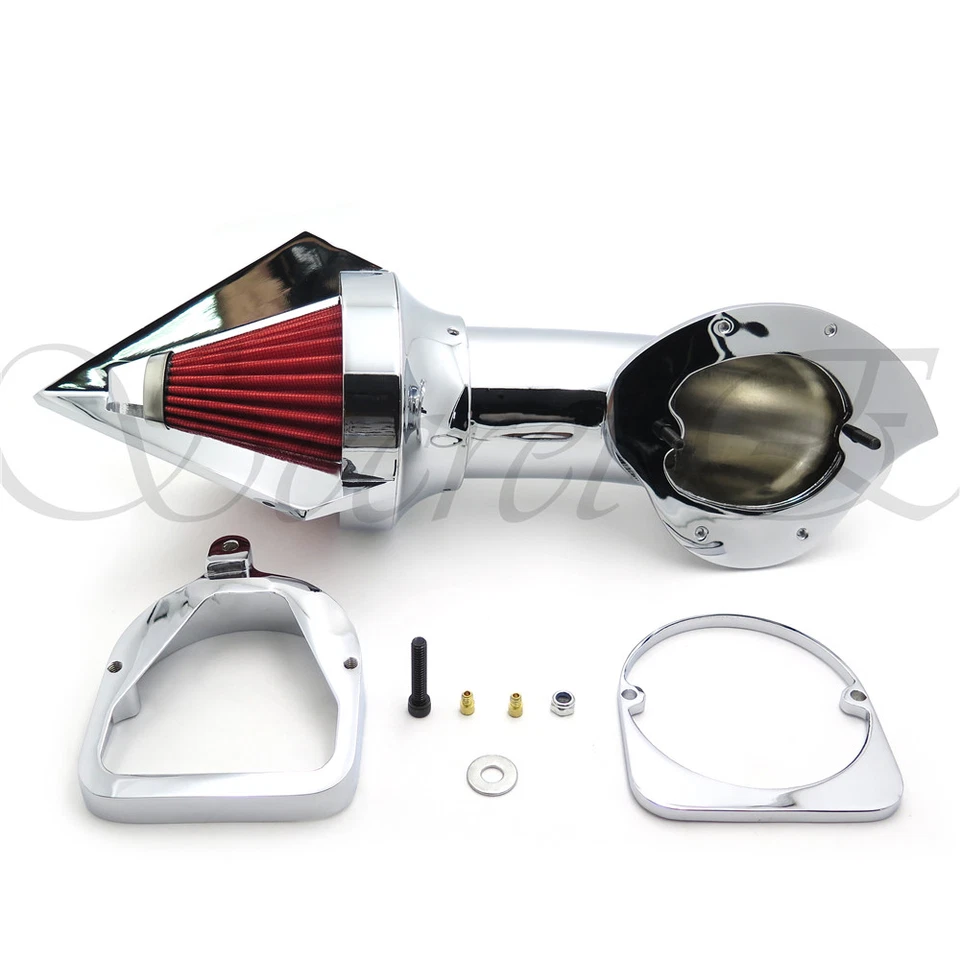 Kits de filtro de admisión de filtro de aire Spirit Ace 750 1998-2013 cromado Foto 4 de 4