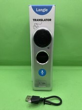 Langie Portable Electronic Translator Comet 2 Way 52 Language LT-52 Japan Used