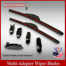 20" + 20" Multi-Adapter Wiper Blade Set replacement for 2013-2020 Lincoln MKZ