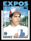 Andres Galarraga 1986 Topps Traded #40T RC Rookie Montreal Expos