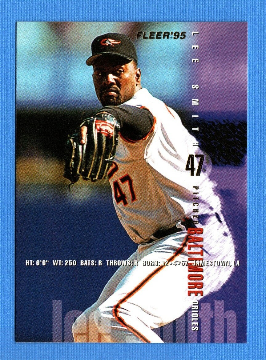 1995 Fleer #21 Lee Smith Orioles
