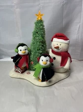 Hallmark Singing Jingle Pals Snowman & Penguins Musical Sound & Motion