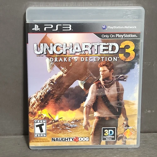 Uncharted 3 Drakes Deception PlayStation 3 PS3 Complete Refurbished