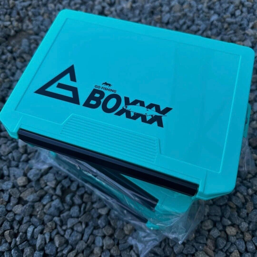Go Fishing G-Boxxx Turquoise Drt Tiny Klash & Klash 9 Lure Case