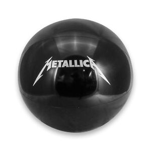 Metallica 24&#034; Black Beach Ball - 2008 - 2010 World Magnetic Tour