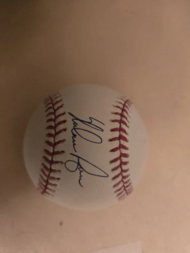 Nolan Ryan Autograph Baseball Ryan Hologram