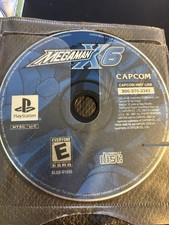 Megaman X6 / Mega Man X-6 Sony Playstation 1 PS1 Game Disc Only Tested