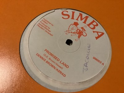 Dennis Brown. & Aswad , Promised Land , Cut No 144,000 , More Dub , 12 Simba.