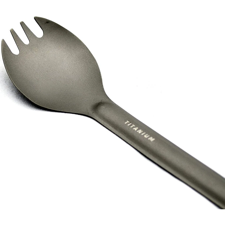 TOAKS Titanium Ultralight Spork SLV-04 - Outdoor Camping - Image 2 of 3