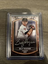 2025 Topps Museum Collection - Silver Framed Auto Billy Wagner #HOF-BW /25