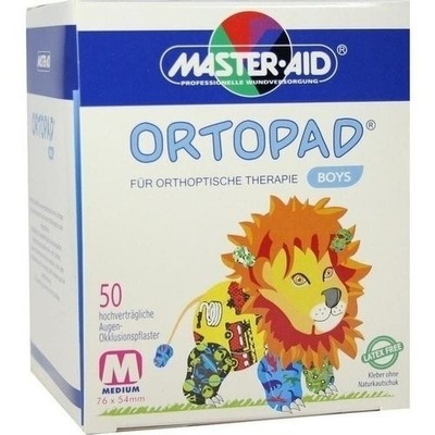 ORTOPAD for boys medium Augenokklusionspflaster, 50 St
