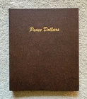 24 Coin 1921-1935 AU/BU Peace Dollar Set in Dansco Album