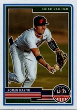 2023 Panini Stars & Stripes USA Baseball #9 Roman Martin