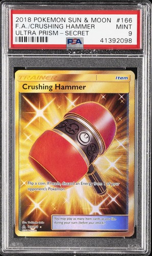 Crushing Hammer graded PSA 9 for sale on eBay
