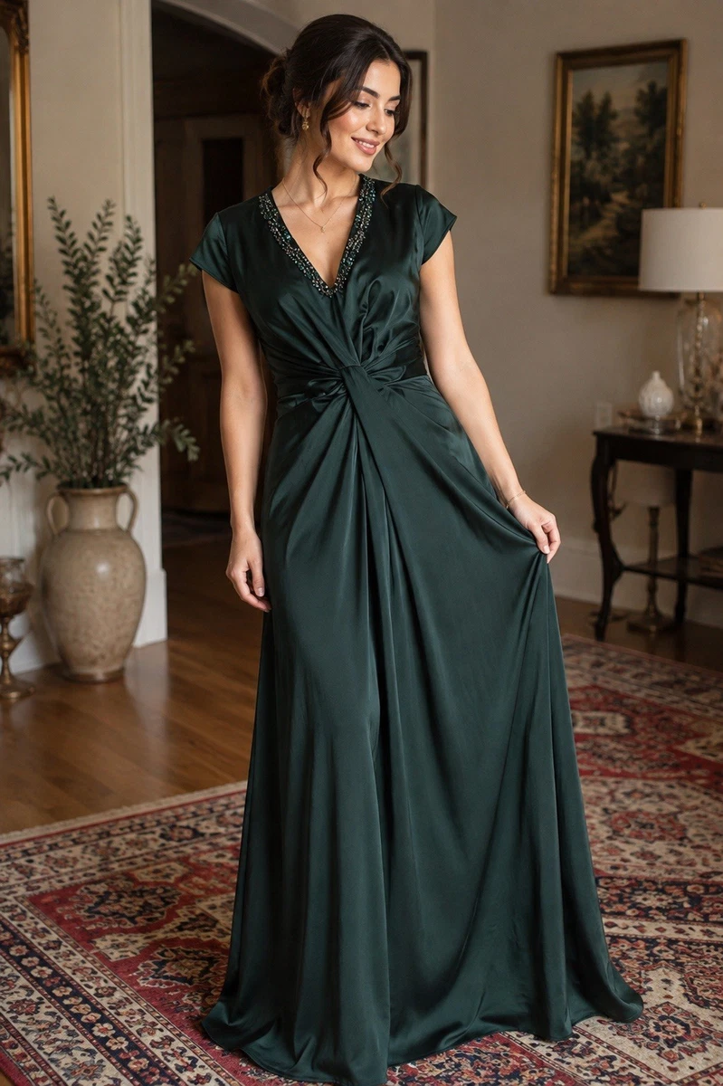jenny packham green dress Women's for sale parent-type-dresses